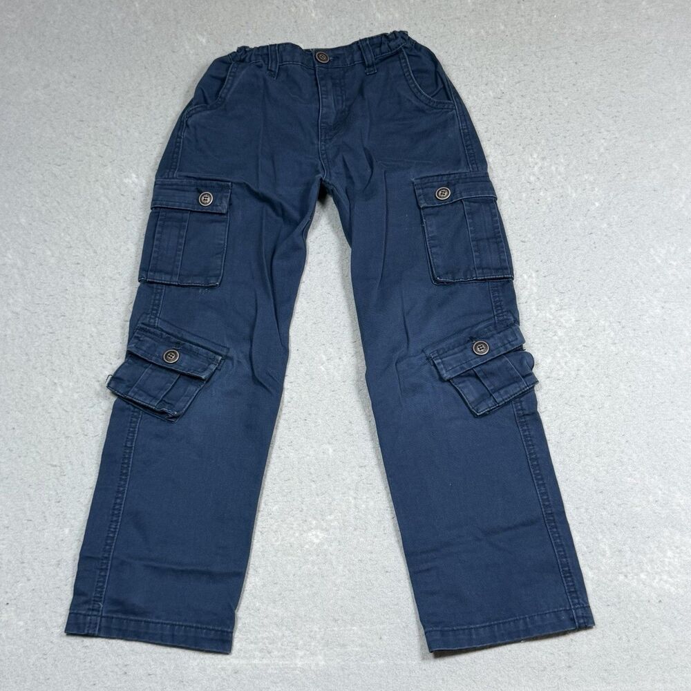 Ochenta Cargo Pants Youth Small Pockets Relaxed Casual Trousers Active Outdoor
